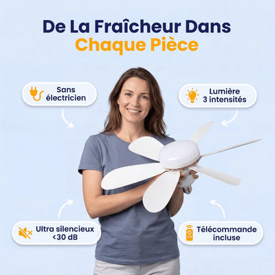 Ventilateur de Plafond | Profitez d'un intérieur plus frais pendant les fortes chaleurs